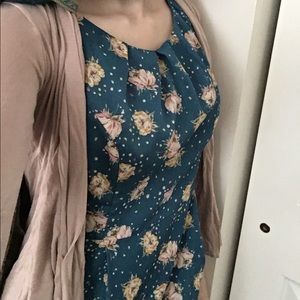 Blue ROMY Floral Dress- Size 4
